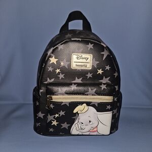 NWT Disney Dumbo with Stars mini loungefly